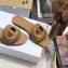 Dior D-Club Flat Slides Mules in Calfskin Camel 2021