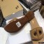 Dior D-Club Flat Slides Mules in Calfskin Camel 2021