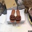 Dior D-Club Flat Slides Mules in Calfskin Brown 2021