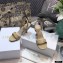 Dior Heel 8cm Sandals Brushed Nude 2021