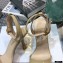 Dior Heel 8cm Sandals Brushed Nude 2021