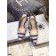 Dior Heel 6.5cm J'Adior Slingback Pumps D-Stripes Embroidered Cotton Purple 2021