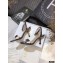 Dior Heel 8cm Sandals Gun Color 2021