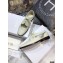 Dior Teddy-D Derby Shoes in Perforated Calfskin White 2021