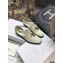 Dior Teddy-D Derby Shoes in Perforated Calfskin White 2021