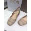 Dior Heel 3.5cm Moi Slingback Pumps Gold Metallic Thread Embroidered Cotton 2021