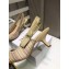 Dior Heel 6.5cm J'Adior Slingback Pumps Gold Metallic Thread Embroidered Cotton 2021