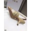 Dior Heel 6.5cm J'Adior Slingback Pumps Beige Embroidered Cotton with Stripes Motif 2021