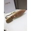 Dior J'Adior Slingback Ballerina Flats Beige Embroidered Cotton with Stripes Motif 2021