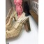 Dior Heel 9.5cm Moi Slingback Pumps Cannage Embroidered Mesh Beige 2021