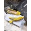 Dior Heel 3.5cm Moi Slingback Pumps Cannage Embroidered Mesh Yellow 2021