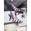 Dior Heel 9.5cm J'Adior Slingback Pumps D-Stripes Embroidered Cotton Purple 2021