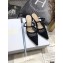 Dior Heel 7cm D-Choc Mules in Mesh Black 2021