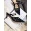 Dior Heel 7cm D-Choc Mules in Mesh Black 2021