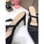 Dior Heel 7cm D-Choc Mules in Mesh Black 2021