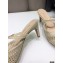 Dior Heel 7cm D-Choc Mules in Mesh Creamy 2021