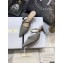 Dior Heel 7cm D-Choc Mules in Mesh Gray 2021