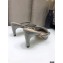 Dior Heel 7cm D-Choc Mules in Mesh Gray 2021