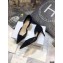 Dior Heel 7cm Crystal Suede Sandals Black 2021
