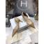 Dior Heel 7cm Crystal Suede Sandals Gold 2021