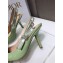 Dior Heel 9.5cm J'Adior Slingback Pumps Patent Calfskin Light Green 2021