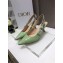 Dior Heel 6.5cm J'Adior Slingback Pumps Patent Calfskin Light Green 2021
