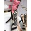 Dior Heel 9.5cm J'Adior Slingback Pumps D-Stripes Embroidered Cotton Black 2021