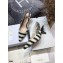 Dior Heel 6.5cm J'Adior Slingback Pumps D-Stripes Embroidered Cotton Black 2021