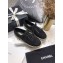Chanel Cotton and Grosgrain Lace-Ups G37144 Black 2021