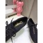 Chanel Cotton and Grosgrain Lace-Ups G37144 Black 2021