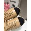 Chanel Lambskin and Grosgrain Lace-Ups G37144 Beige 2021