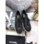 Chanel Lambskin and Grosgrain Lace-Ups G37144 Black 2021