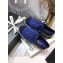 Chanel Cotton and Grosgrain Lace-Ups G37144 Blue 2021