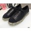 Chanel Lambskin and Grosgrain Lace-Ups G37144 Black 2021