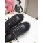 Chanel Lambskin and Grosgrain Lace-Ups G37144 Black 2021