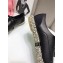 Chanel Lambskin and Grosgrain Lace-Ups G37144 Black 2021