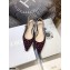 Dior J'Adior Slingback Ballerina Flats Hearts I Love Paris Embroidered Cotton 2021