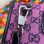 Gucci GG Multicolor Small Tote Bag 659983 Pink 2021