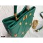 Valentino Large Roman Stud The Handle Bag Green 2021