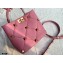 Valentino Large Roman Stud The Handle Bag Pink 2021
