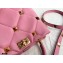 Valentino Large Roman Stud The Handle Bag Pink 2021