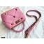 Valentino Small Roman Stud The Handle Bag Pink 2021
