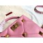Valentino Small Roman Stud The Handle Bag Pink 2021