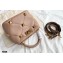 Valentino Small Roman Stud The Handle Bag Nude 2021