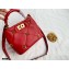 Valentino Small Roman Stud The Handle Bag Red 2021