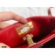 Valentino Small Roman Stud The Handle Bag Red 2021