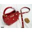 Valentino Small Roman Stud The Handle Bag Red 2021