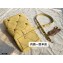 Valentino Small Roman Stud The Handle Bag Yellow 2021
