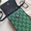 Gucci GG Multicolor Mini Bag 657582 Green 2021