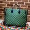 Gucci GG Multicolor Large Tote Bag 659980 Green 2021